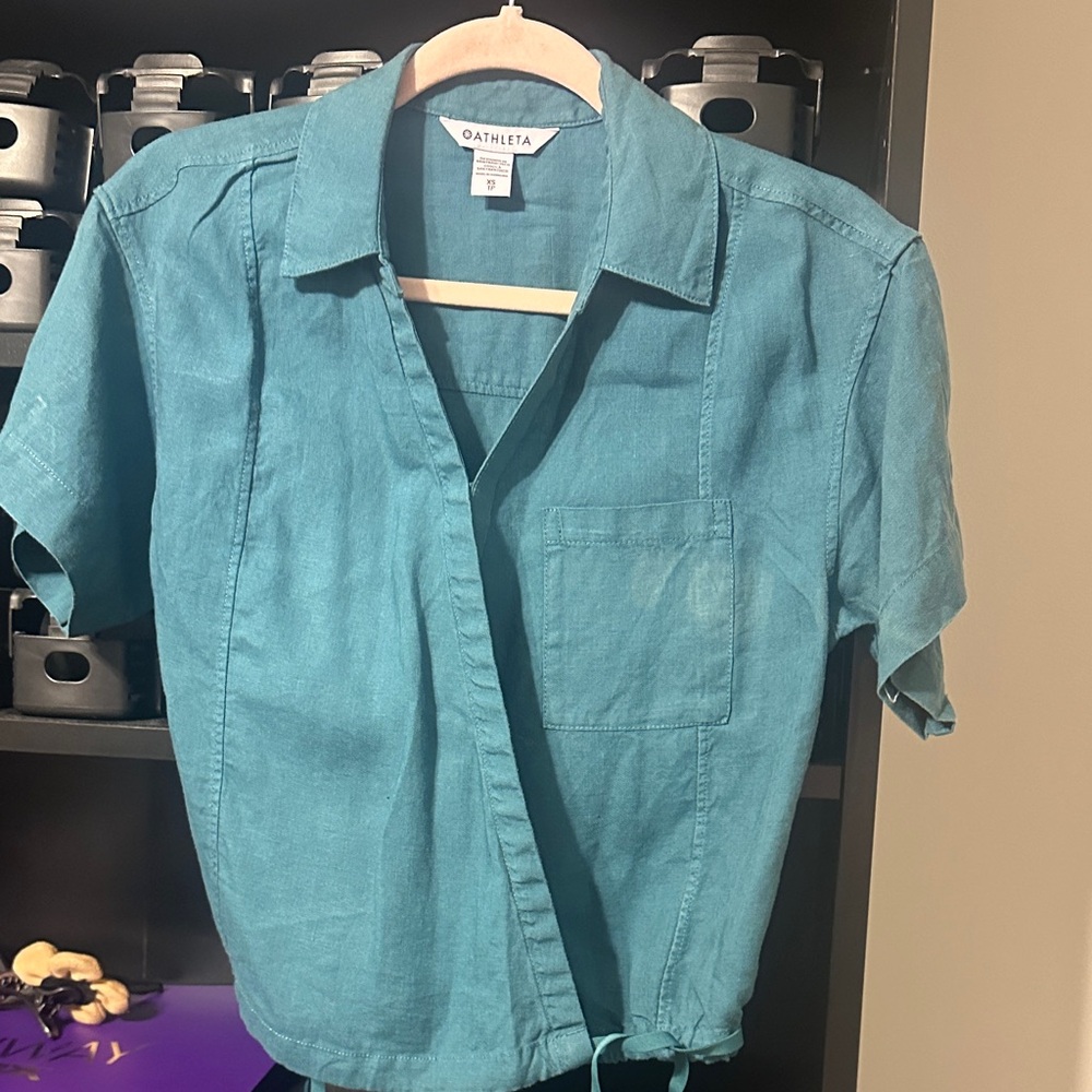 Teal athleta set